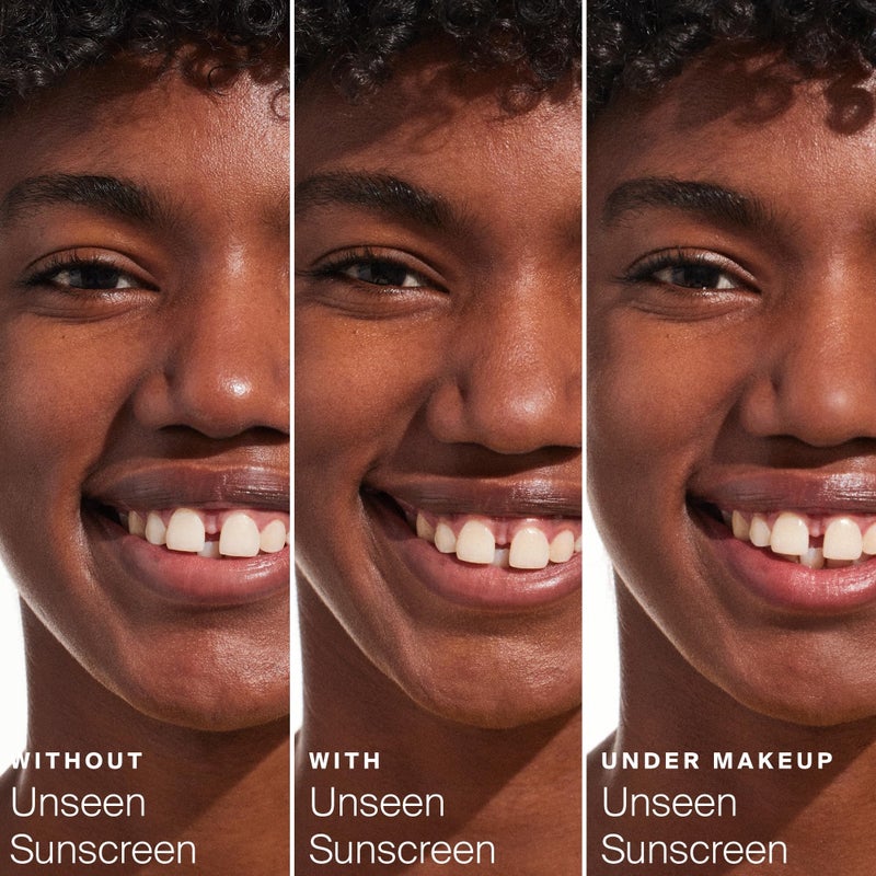 Supergoop! Unseen Clear Face Sunscreen - SPF 40 - Invisible + Broad Spectrum + Makeup-Gripping Primer - Weightless, Scentless, Oil Free - For All Skin Types & Tones - 1.7 fl oz - Image 4