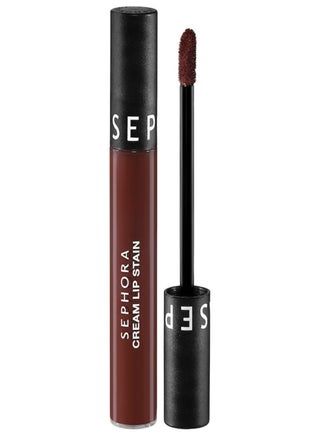 SEPHORA COLLECTION Cream Lip Stain 10HR Liquid Lipstick 123 Brownie - Matte Dark Brown 5ml - pzsku/Z2E985F089F918966B343Z/45/_/1738947565/137317ec-e239-44c3-8a0a-68f9ce6c8aff
