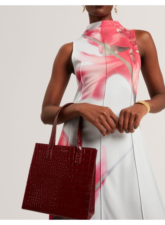 Ted Baker Croc Effect Small Icon Bag - Image 2