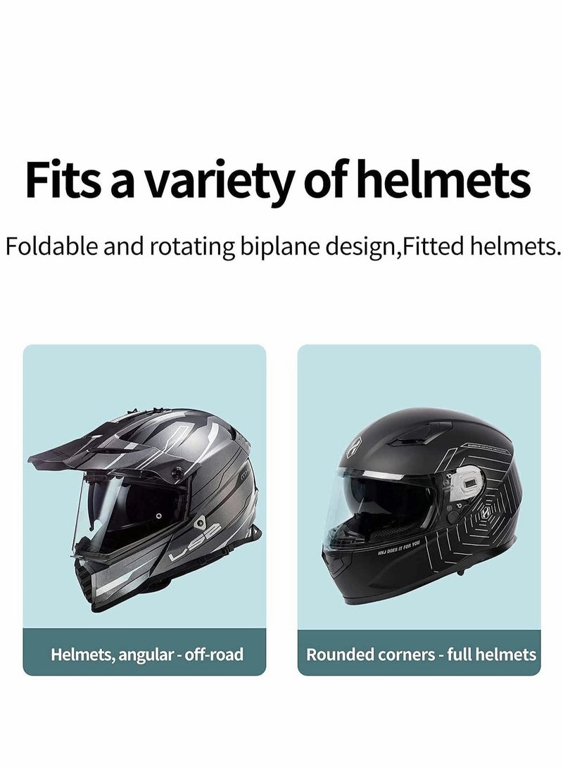 Captaintech Upgraded Motorcycle Helmet Chin Mount for GoPro Max Hero 10 9 8 7 6 5 Insta 360 One R One X DJI Osmo Cellphone and More Action Camera, with Go Pro Mount Adapter Screw Accessories - Image 2