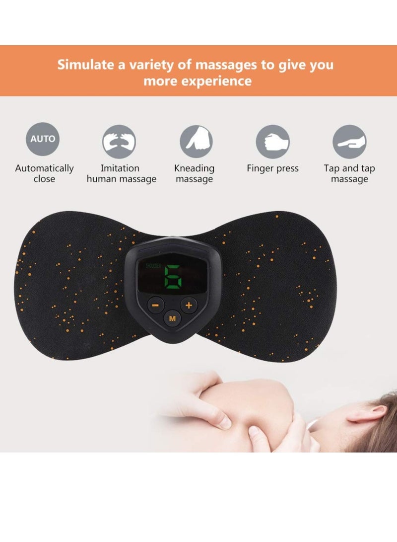 SYOSI Mini Cervical Massage Ems Portable Electric Wireless Tens Machine - Image 3