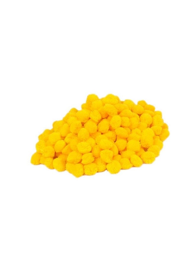 ProKart Round Woolen Gonda Pom Pom Balls for Craft Jewelry Embroidery Making Purpose Round Shape - 1 inch 100 Woolen Balls - Image 1