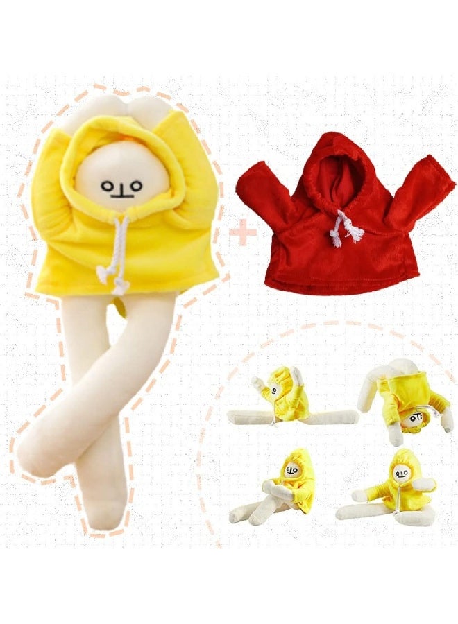 16-inch Bananaman Creative Plush Toy With Changeable Clothes - Image 1