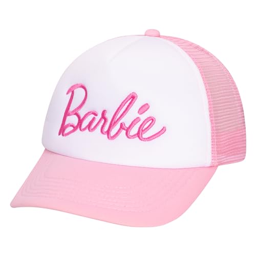 Barbie Girls Fashion Baseball Cap Clothes – Cotton Pink Hat for Girls 5-13 Years Old – Adjustable Snapback Hat for Playground, Traveling, Everyday Wear - Image 1