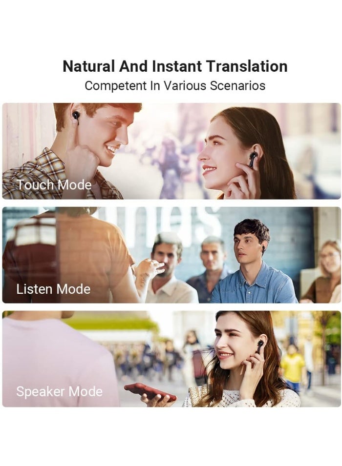 تايم كاتل سماعات أذن مترجم لغة وجهاز ترجمة ثنائي الاتجاه - Image 5