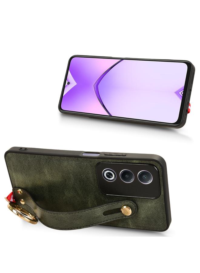 S-TOP Case For OPPO K12x 5G / A3 Pro Global Wristband Leather Back Phone Case - Image 4