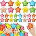 Aoriher 60 Pcs Motivational Stress Balls Quotes Inspirational Funny Colorful Foam Balls Bulk Hand Exercise Stress Relief Gift for Office Small Anxiety Toys for EncouragingMulti ColorsStar - Image 3