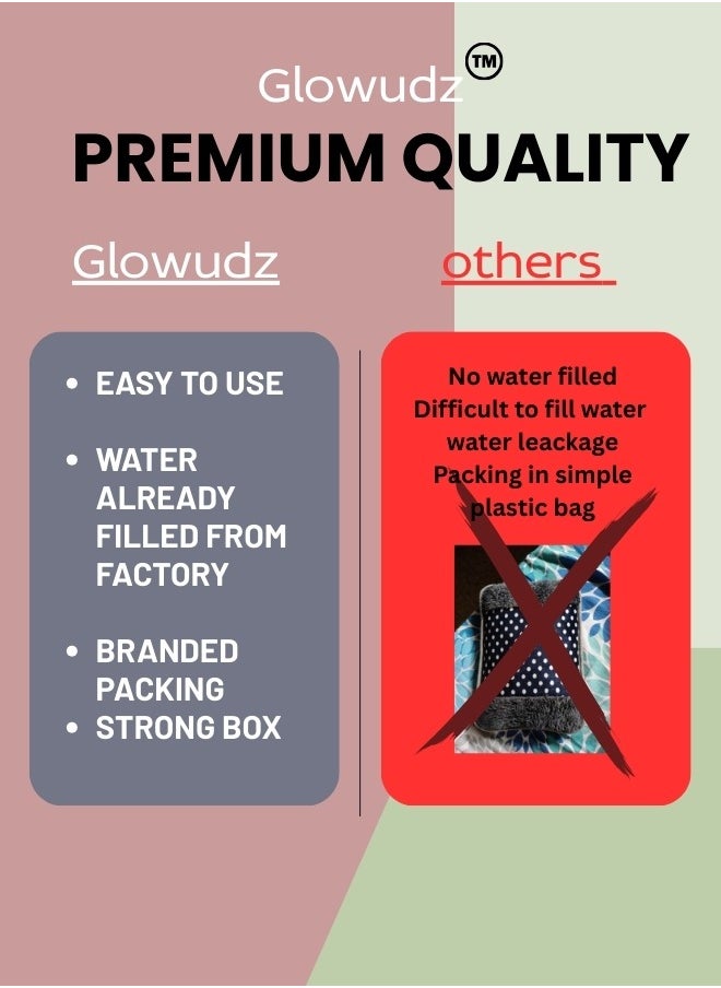 Glowudz Electric hot water bag hand warmer for pain relief  - Image 2