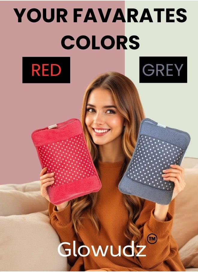 Glowudz Electric hot water bag hand warmer for pain relief  - Image 3