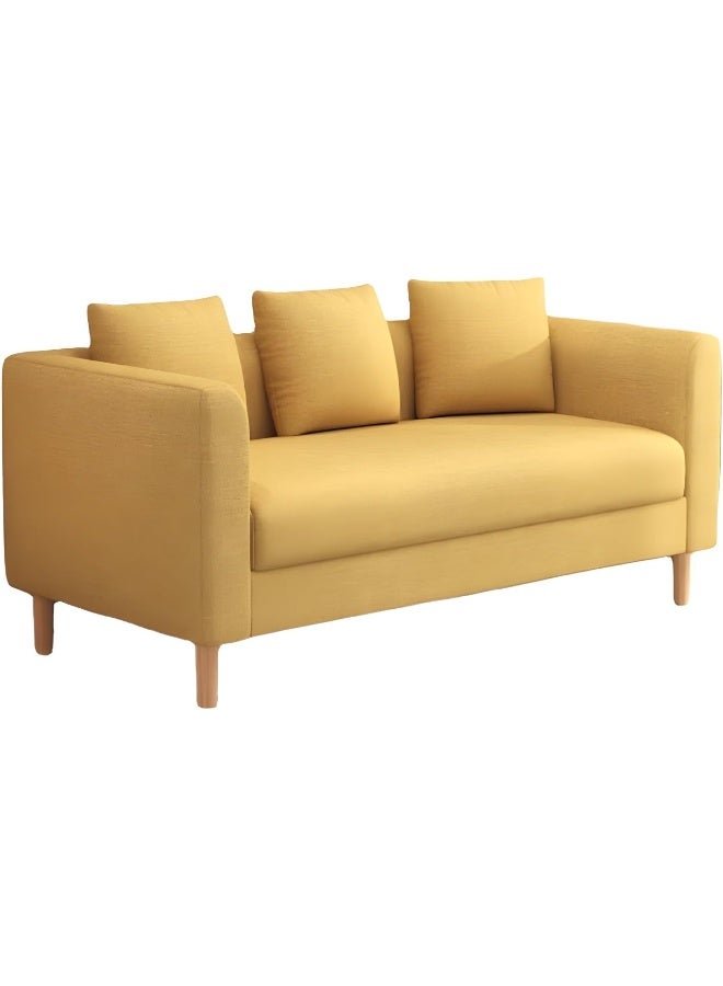 Comfynest Elegant Scandinavian Style 3-Seater Sofa With Pillow And Slipcover - Image 5