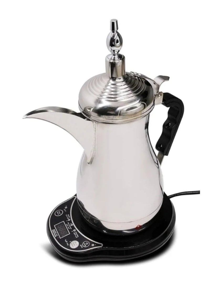 غالف دالا دلة تحضير القهوة العربية 1000 مل ستانلس ستيل مزودة بخاصية  الحفاظ على حرارة  القهوة  مع شاشة  وتنبيه  صوتي - Image 4