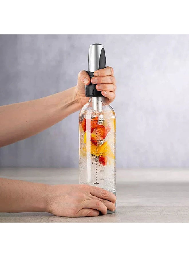 DANUBE HOME iSi Twist & Sparkle Soda Starter Kit – Complete Home Soda Maker Durable Design, Perfect for Sparkling Water & Soft Drink Lovers, Eco-Friendly & Reusable 1000ml - Image 3