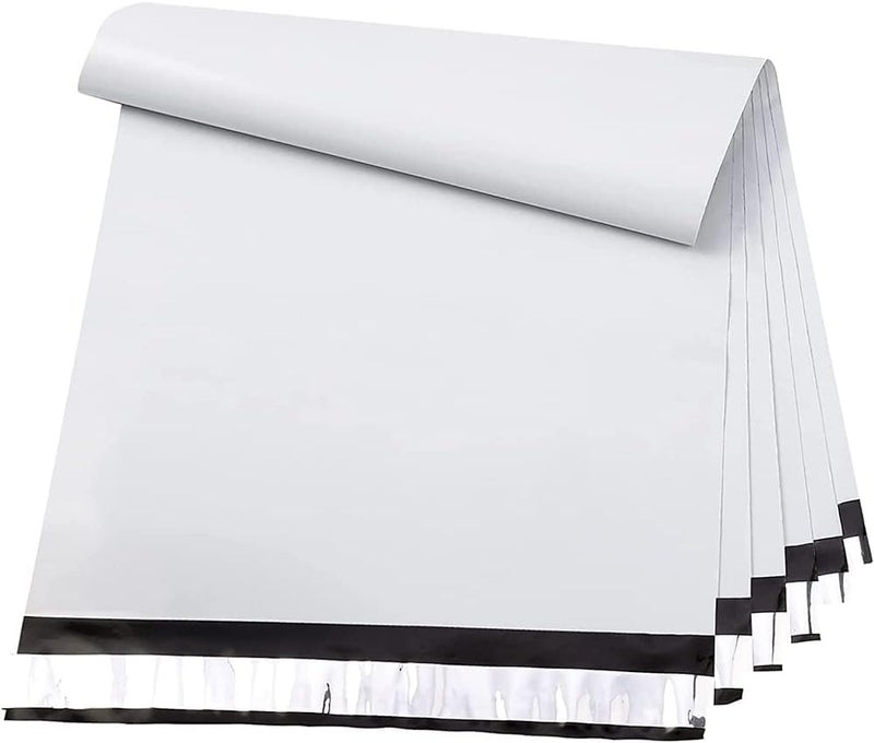 Metronic Poly Mailers 24x24 100PC White, Extra Large Shipping Bags Mailing Envelopes with Strong Adhesive, 2.5Mil Thick Mailers Poly Bags for Shipping, Mailing Bag Packaging Bag for Small Business - Image 1