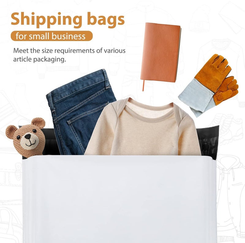 Metronic Poly Mailers 24x24 100PC White, Extra Large Shipping Bags Mailing Envelopes with Strong Adhesive, 2.5Mil Thick Mailers Poly Bags for Shipping, Mailing Bag Packaging Bag for Small Business - Image 4