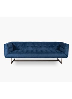 2XL Home Danish 3 Seater 73x230x87 cm-Blue  - Image 1