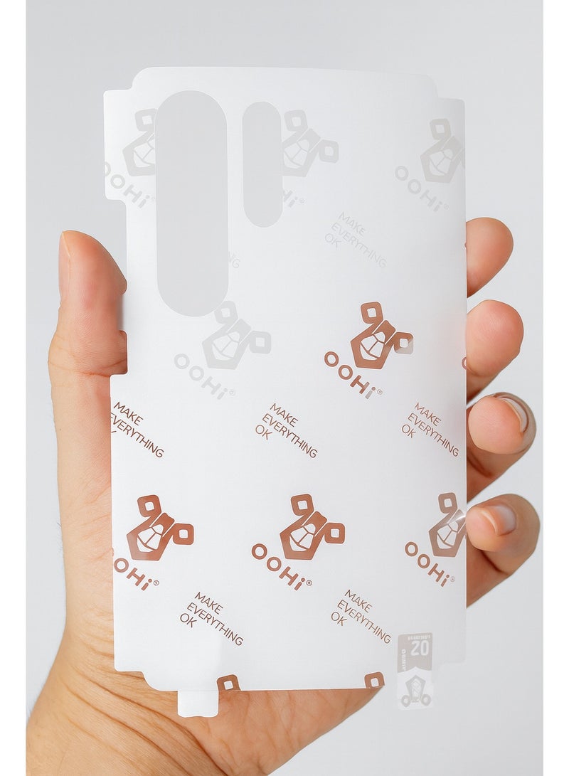 o o hawaii Honor 400 Pro Screen Protector Package – 5-in-1 Full Protection Set (2 Screen Protectors + 2 Back & Frame Films + 1 Camera Lens Protector) – Premium Quality & Best Price - Image 4