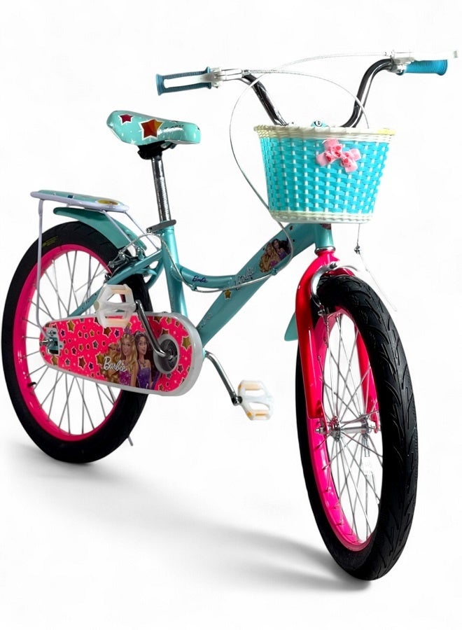 فلاش دراجة اطفال بناتي من فلاش لون تركواز - مقاس 20 من 8 سنوات ل 12 سنوات - الوكيل الرسمية في مصر المنتج GTG TOYS - Image 1