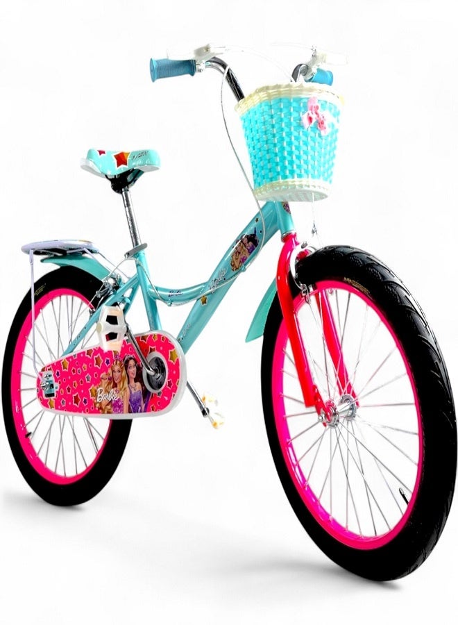 فلاش دراجة اطفال بناتي من فلاش لون تركواز - مقاس 20 من 8 سنوات ل 12 سنوات - الوكيل الرسمية في مصر المنتج GTG TOYS - Image 4