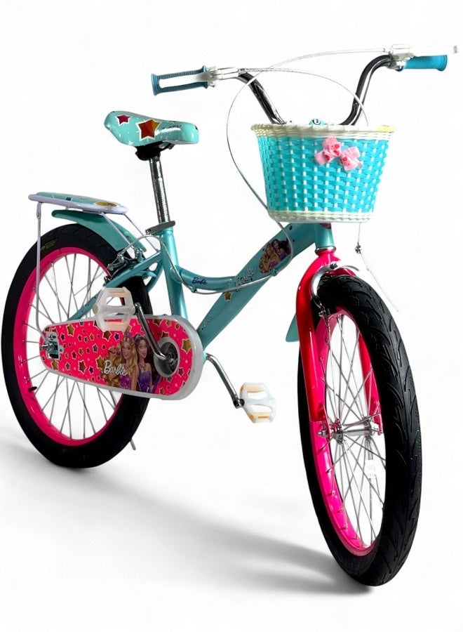 فلاش دراجة اطفال بناتي من فلاش لون تركواز - مقاس 20 من 8 سنوات ل 12 سنوات - الوكيل الرسمية في مصر المنتج GTG TOYS - Image 5