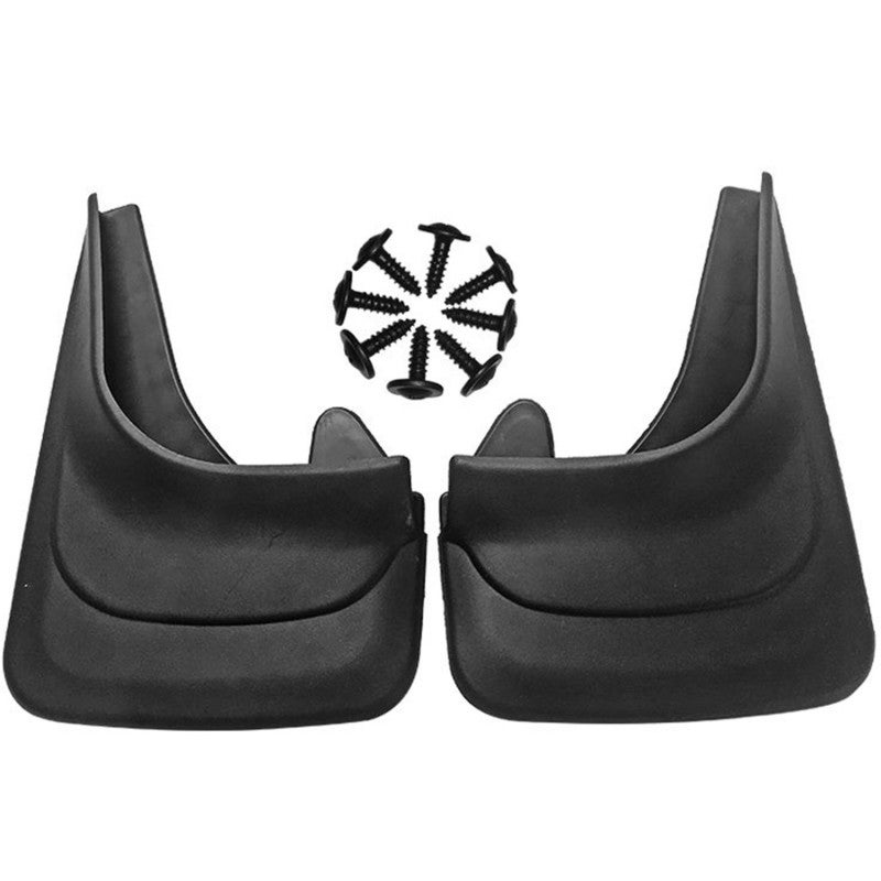 Car Rubber Mud Flap 4-Piece Set Flexible Durable Protection Automotive Splash Guard - Universal Fit Vehicle Protective Accessory for SUVs Trucks Pickups Daily Drivers - Image 5