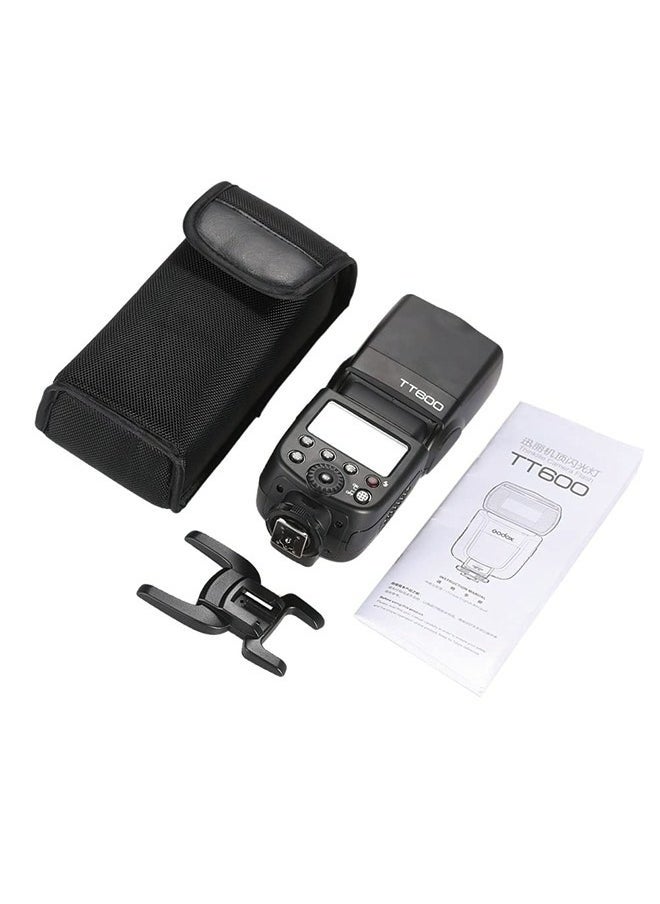 جودوكس - فلاش GODOX TT600 Speedlite – أداء عالي مع ناقل حركة لاسلكي 2.4G متوافق مع كاميرات Canon وNikon وPentax وOlympus - Image 1