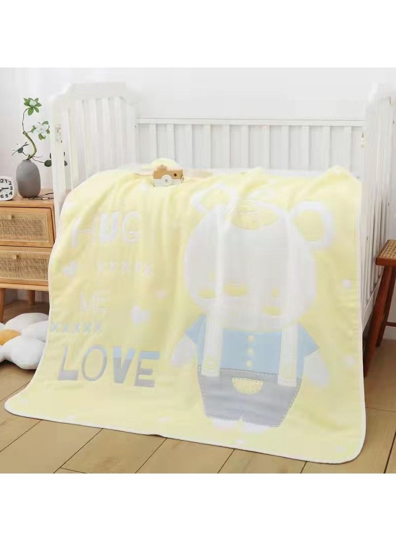Loquat Pure Cotton Cartoon Printed Bath Towels