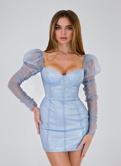 Anita's Elixi Dress Blue  - Image 3