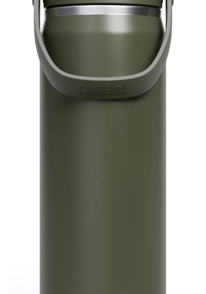 CamelBak Thrive Chug Water Bottle 20oz - Insulated Stainless Steel, Moss - Image 2