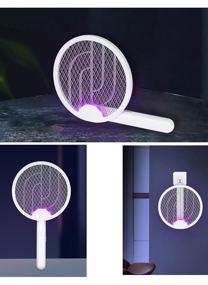WEIDASI - Foldable 2 in 1 Electric Mosquito bat Swatter Racket for Indoor & Outdoor USB Rechargeable with LED - Image 1