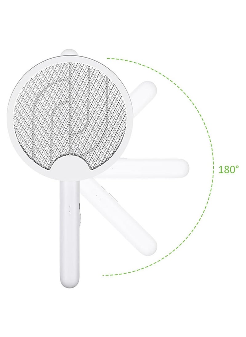 WEIDASI - Foldable 2 in 1 Electric Mosquito bat Swatter Racket for Indoor & Outdoor USB Rechargeable with LED - Image 1