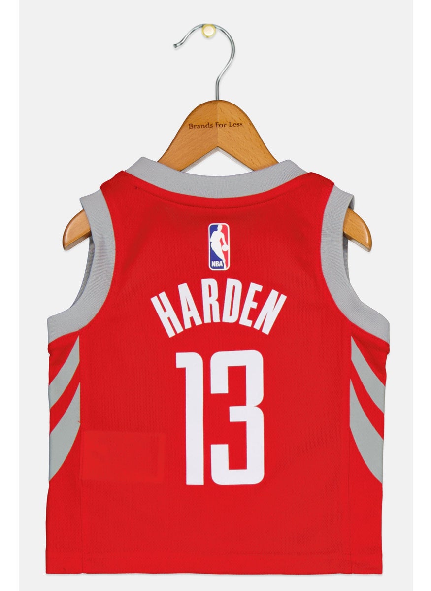 Nike Nike x NBA Toddlers Boy Graphic Print Jersey, Red  - Image 2