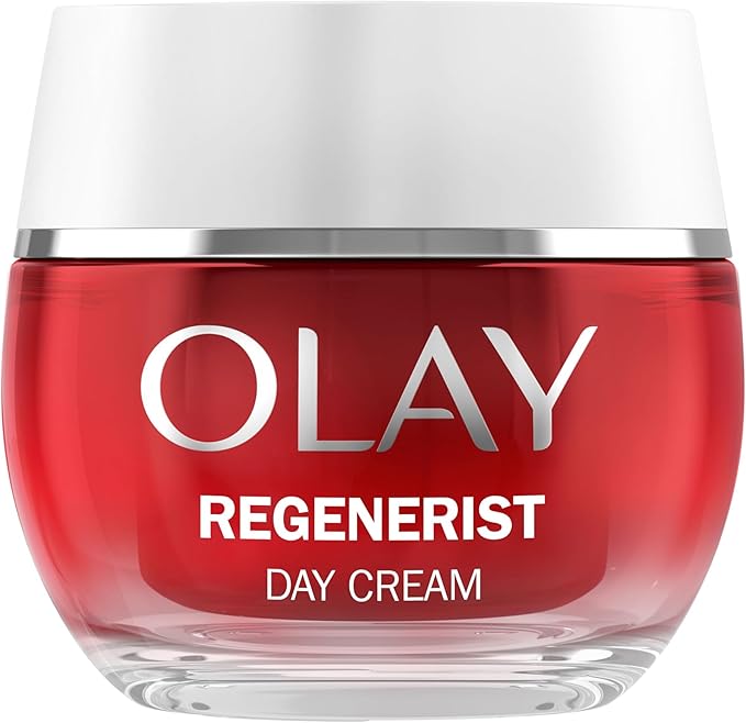 Olay Regenerist Day Face Cream AntiWrinkle Active Firming Skincare Moisturiser AntiAgeing Niacinamide and Peptides Renews Firms and Hydrates Nongreasy 50ml - Image 1