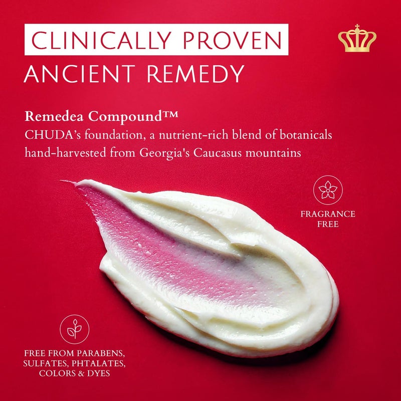 CHUDA Healing Hydrating Cream Skin Care Moisturizer Anti Aging Face Cream - 30ml Made in USA, Daily Moisturizer for Face with Remedea Compound, Healing Cream for Hydrating Moisturizer for Dry Skin - Image 3