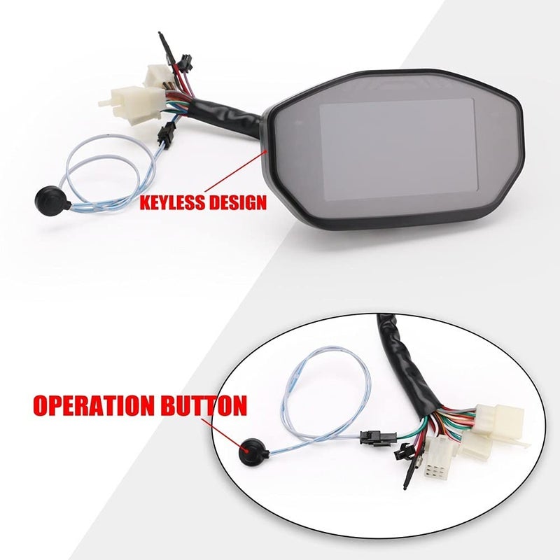 DEMULAX Universal LCD TFT Digital Speedometer - Image 3