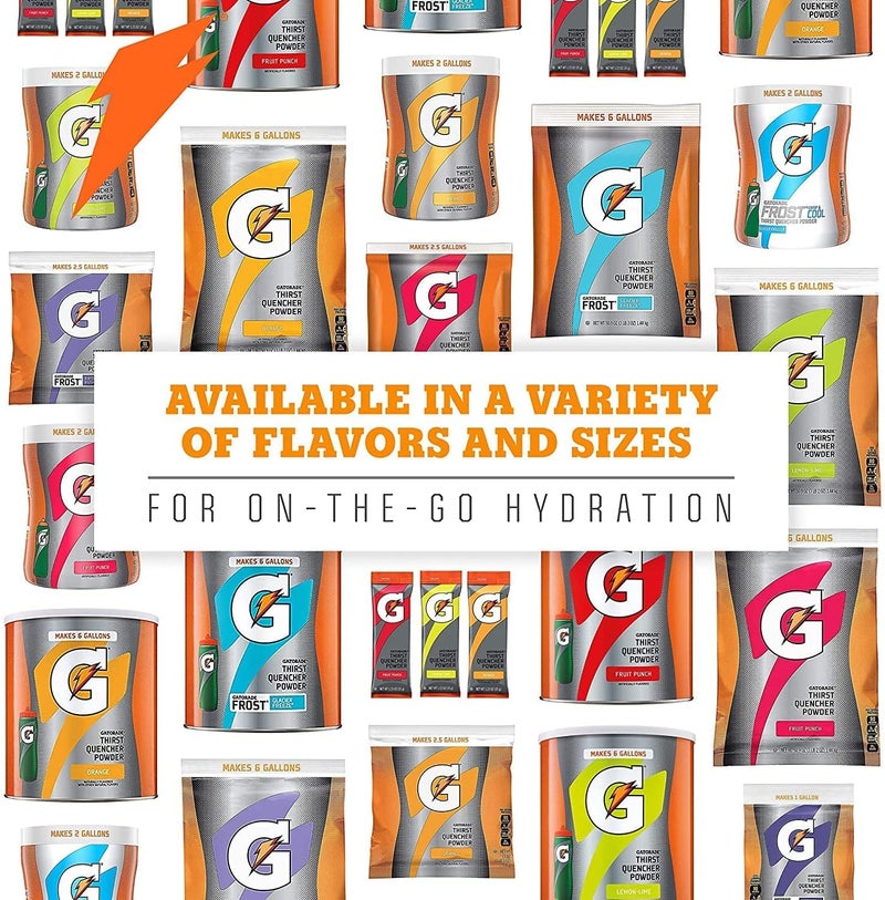 Gatorade مسحوق جاتوريد لتروي العطش بنكهة الليمون واللايم - Image 4