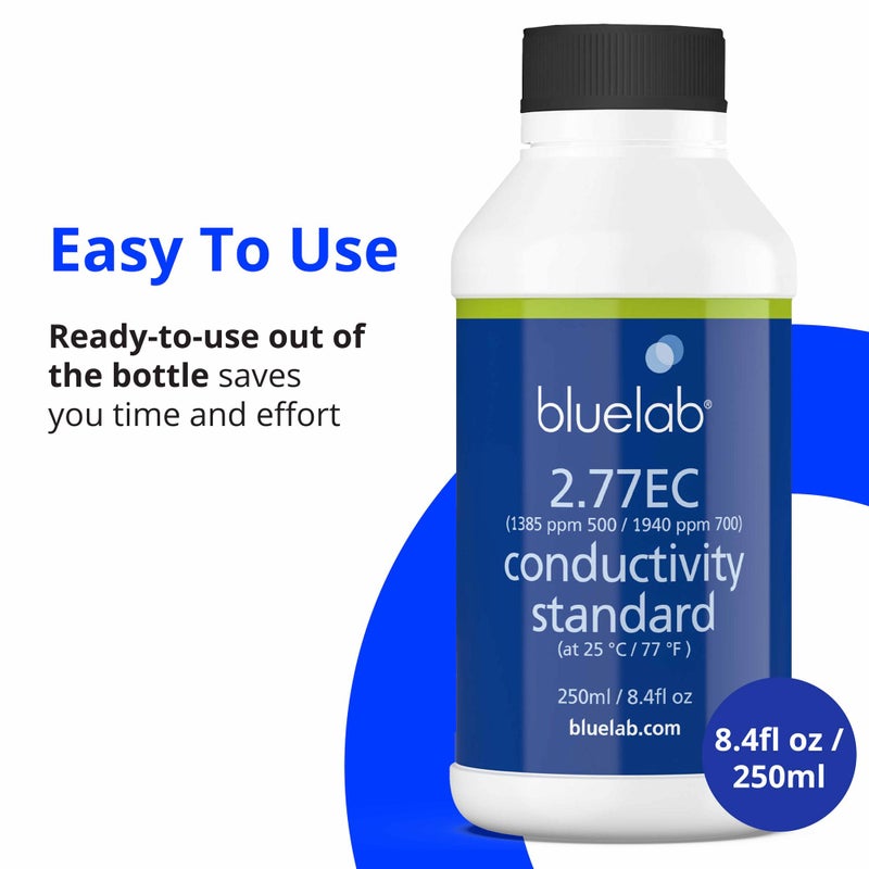 BlueLab 2.77EC Conductivity Solution, 250 milliliters - Image 3