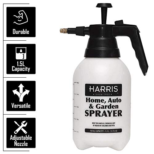 HARRIS Continuous Hand Pump Pressure Sprayer for Home, Lawn, Garden, Car Detailing and More, 1.5L - Image 2