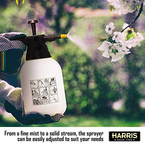 HARRIS Continuous Hand Pump Pressure Sprayer for Home, Lawn, Garden, Car Detailing and More, 1.5L - Image 4