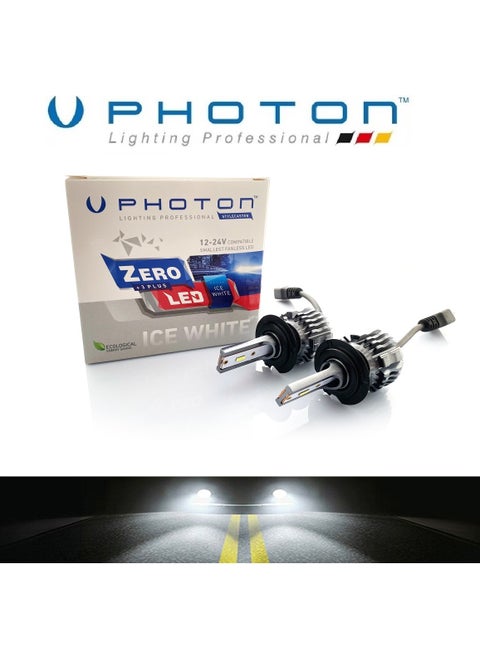 H7 LED Xenon Auto Bulb Zero Fanless White
