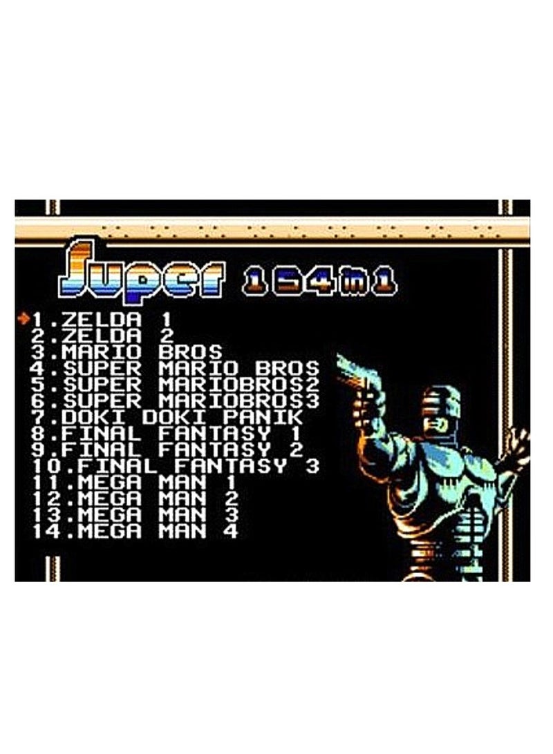 general 154 In 1 Retro Game FC Cartridge For Family Computer 8 Bit Muilt Game Cartridge Famicom - Image 2