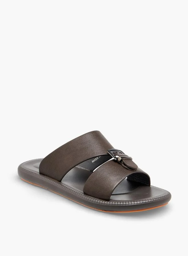 ال بي ال من شو اكسبرس Men Buckle Detail Arabic Sandals