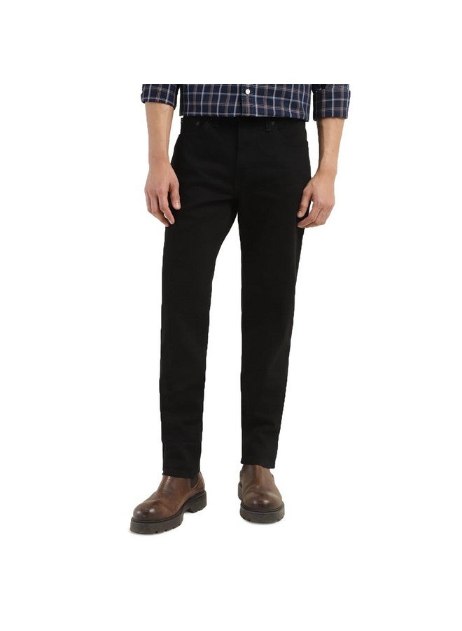 ليفايز بنطلون جينز 511 Slim Fit Mid-Rise للرجال من Levi's باللون الأسود - Image 1