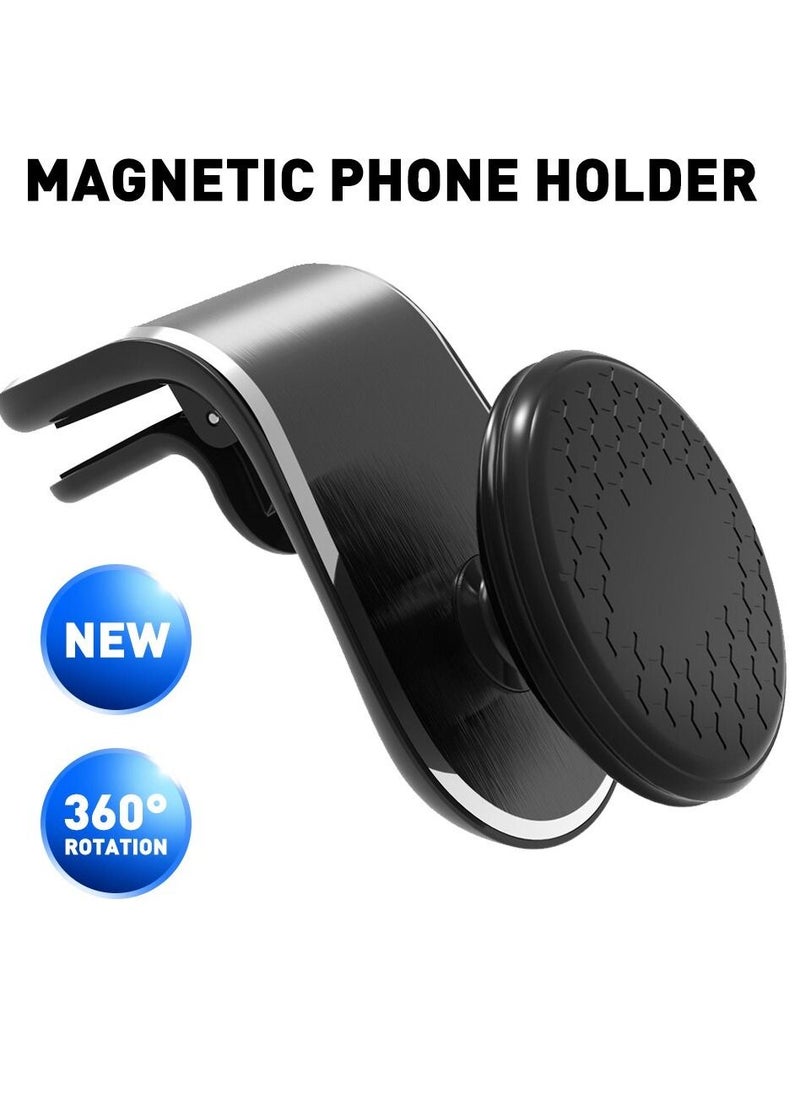 Generic - Car Phone Holder Air Vent Accessories for Dacia Duster Mercedes W203 Volvo XC60 Renault Megane Peugeot 508 Renault Scenic Laguna - Image 1