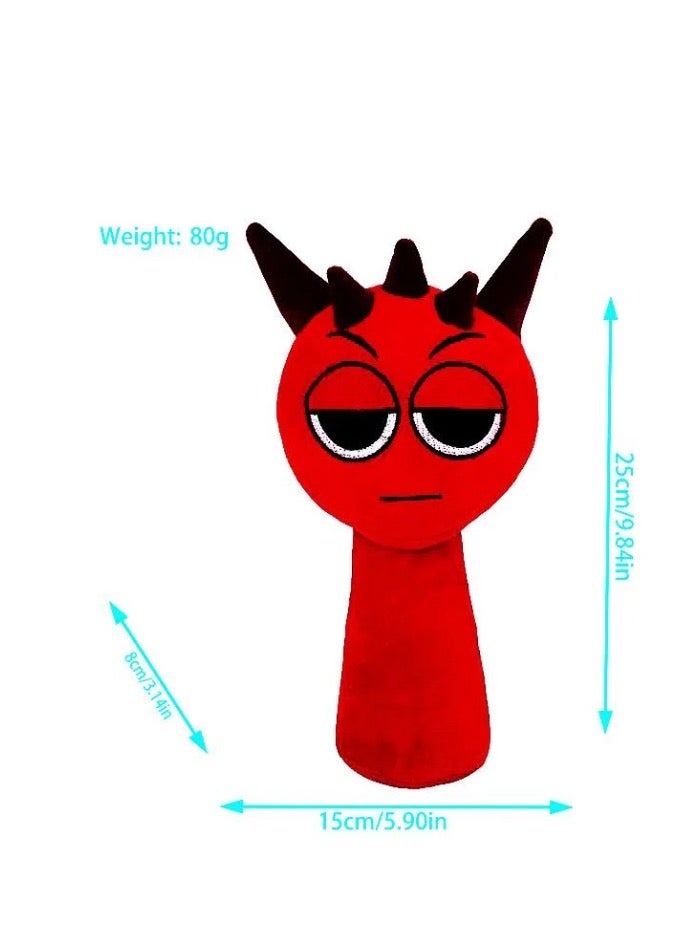 Sprunki Plush Toys, Sprunky Wenda & Gray Plushies Pillow Stuffed Animal Figure Dolls for Game Fans Gifts for Kids - Image 2