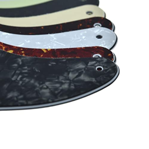 KAISH 8 Hole Tele Style Guitar Pickguard TL Pick Guard with Pickup Mounting Screw Holes for Tele/Telecaster White Pearl - Image 3