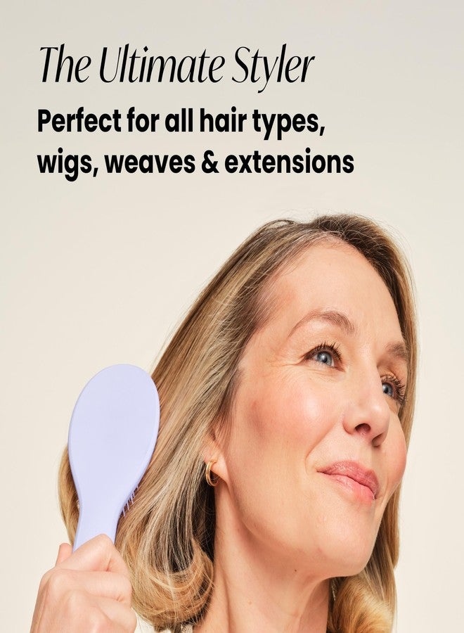 Tangle Teezer The Ultimate Styler Hair Styling Brush for Dry Styling, Maintains, Blends & Adds Volume, Texture & Shine, Lilac Cloud - Image 3