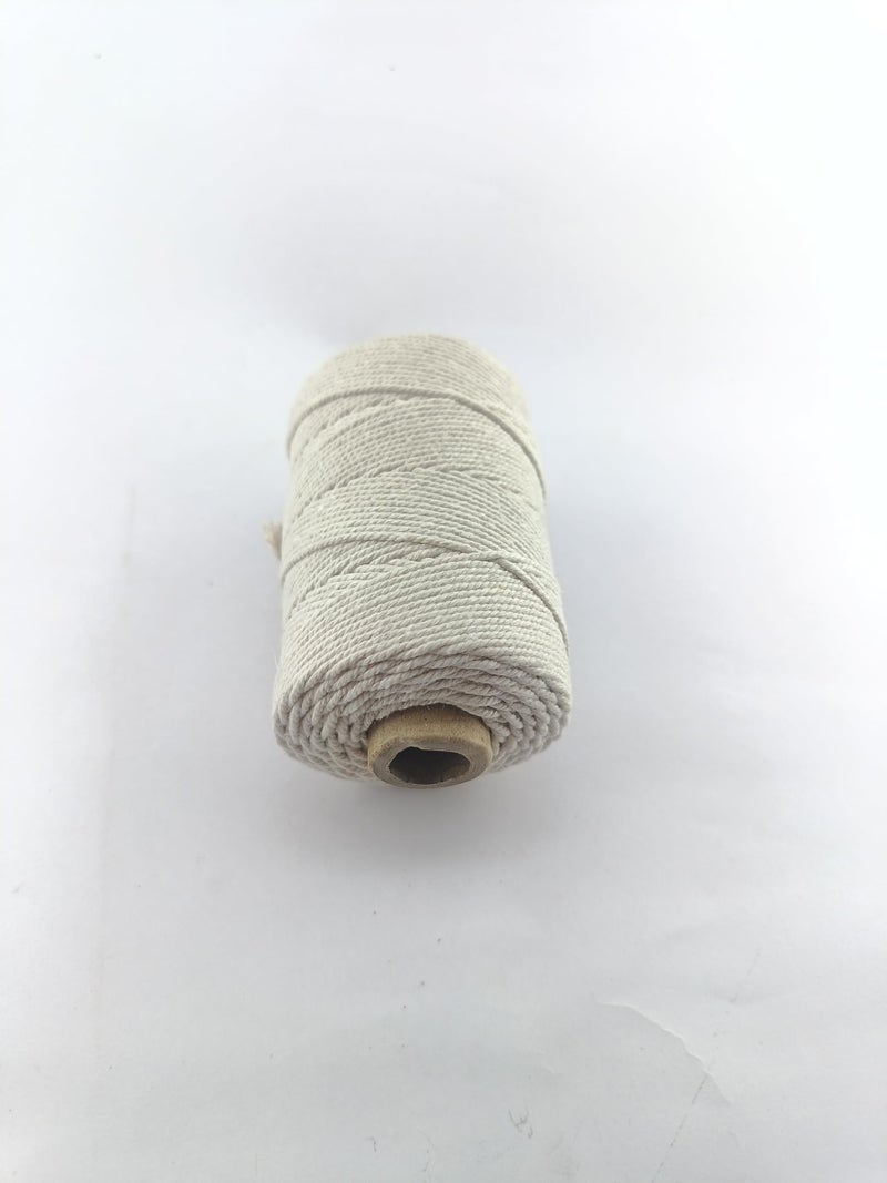 advancedestore advancedestore (1mm) Cotton Thread (100Grams) Piping Threads for Blouses Dress necklines(Pack of 1)  - Image 4