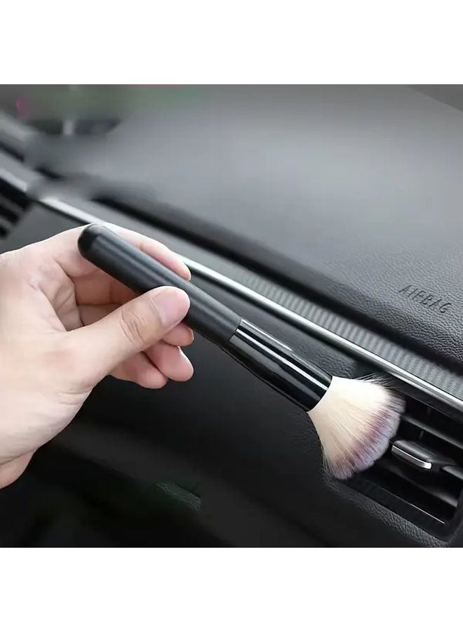 Car Interior Cleaning Brush Set Long and Short for Vehicle Detailing - Image 3