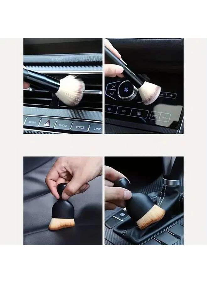 Car Interior Cleaning Brush Set Long and Short for Vehicle Detailing - Image 5