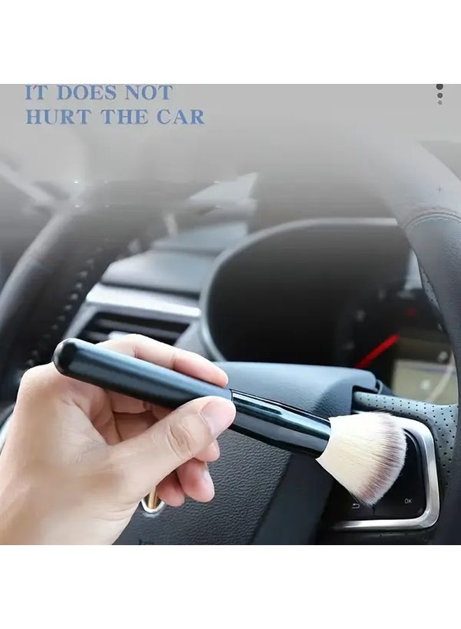 Car Interior Cleaning Brush Set Long and Short for Vehicle Detailing - Image 2